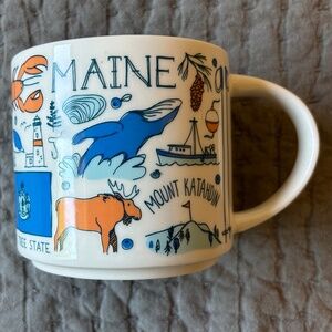 NWT Starbucks Maine Been There Series Mug
